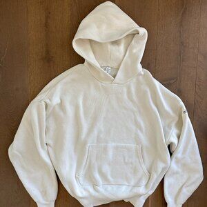 Alo Scholar Hooded Sweater (White/Ivory) - Men's Medium